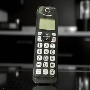 Panasonic KX-TGDA52 DECT 6.0 Cordless Phone Handset ONLY Replacement Black Unit